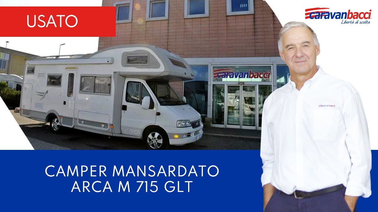 Presentazione Camper Mansardato Arca M715 GLT | Usato