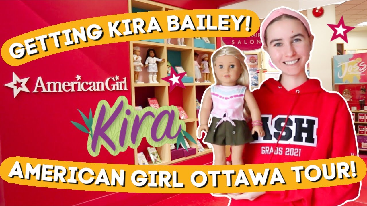 AMERICAN GIRL STORE KIRA VLOG + HAUL!!! ~ Opening Kira Bailey! + American Girl Store Ottawa Tour