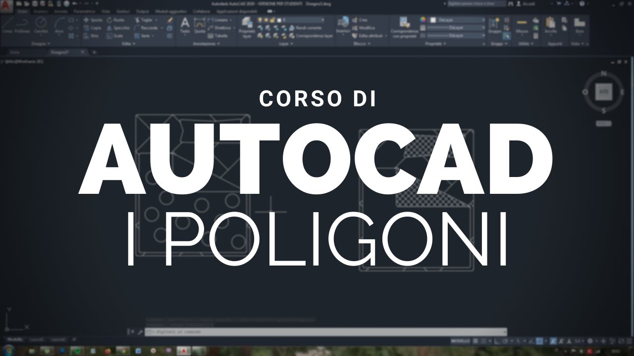 AutoCAD: rettangoli e poligoni