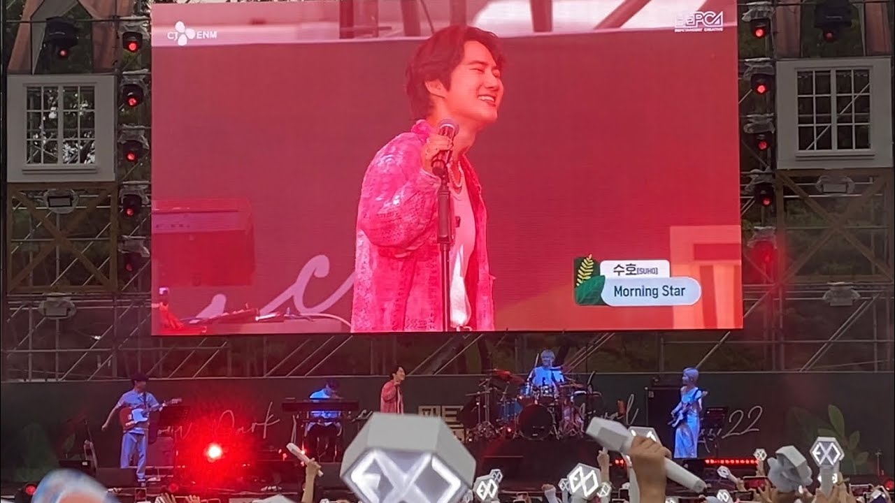 220626 SPMF 서울파크뮤직페스티벌 SUHO 수호 Fancam (1/2)