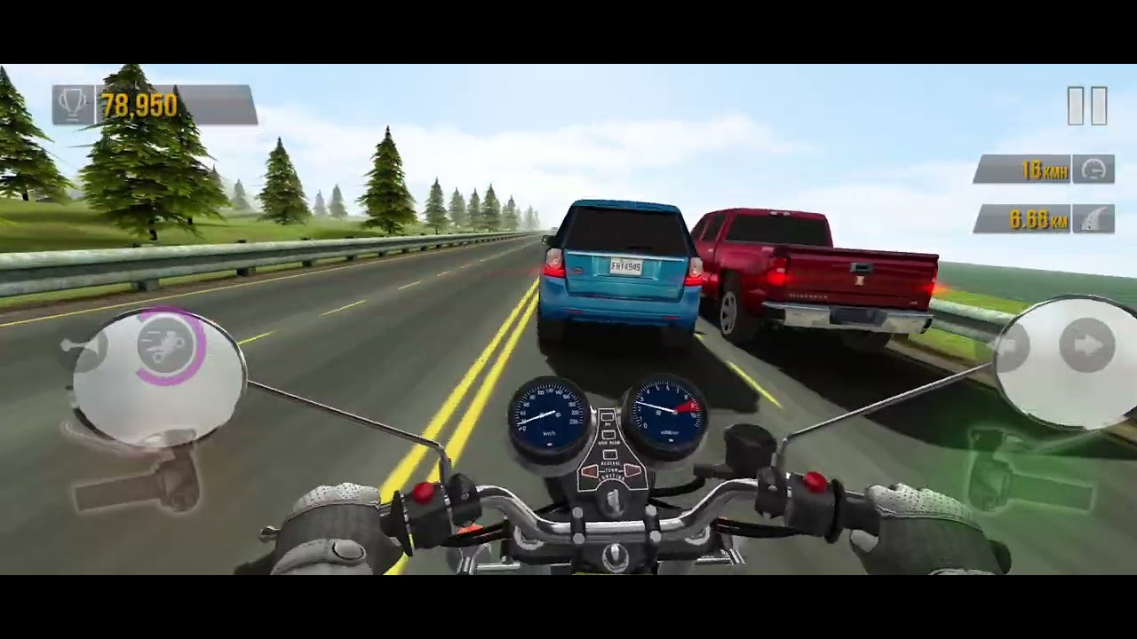 TRAFFIC RIDER GAME PLAY VIDEO (ANDROID)#viral #gaming #gameplay #bikewala 
