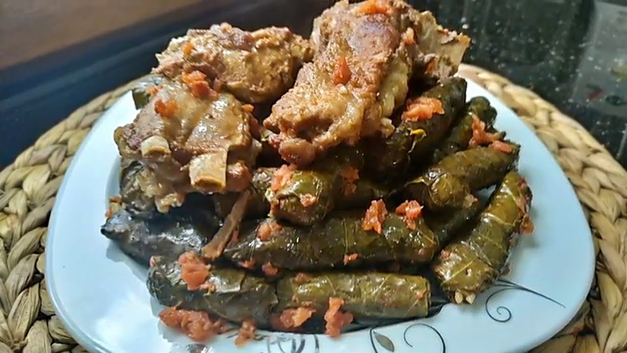 HİÇ BU KADAR LEZZETLİSİNİ YEMEMİŞTİM❗❗Etli kaburgalı yaprak sarması tarifi/Yeni güveç/Anayemek