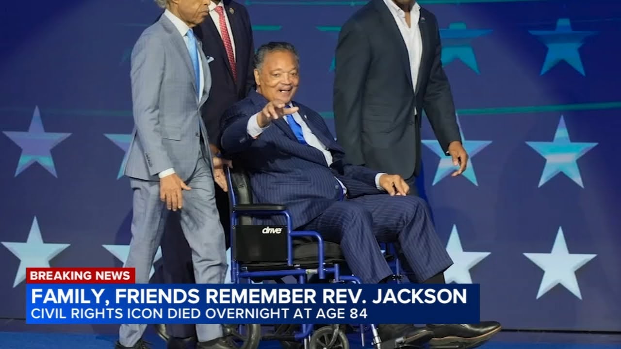 Rev. Jesse Jackson dies at 84 after battle with PSP