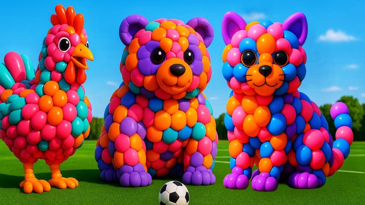 The mascot vibrato assistant Hen placed on the football field is popular, co-produced, and creative