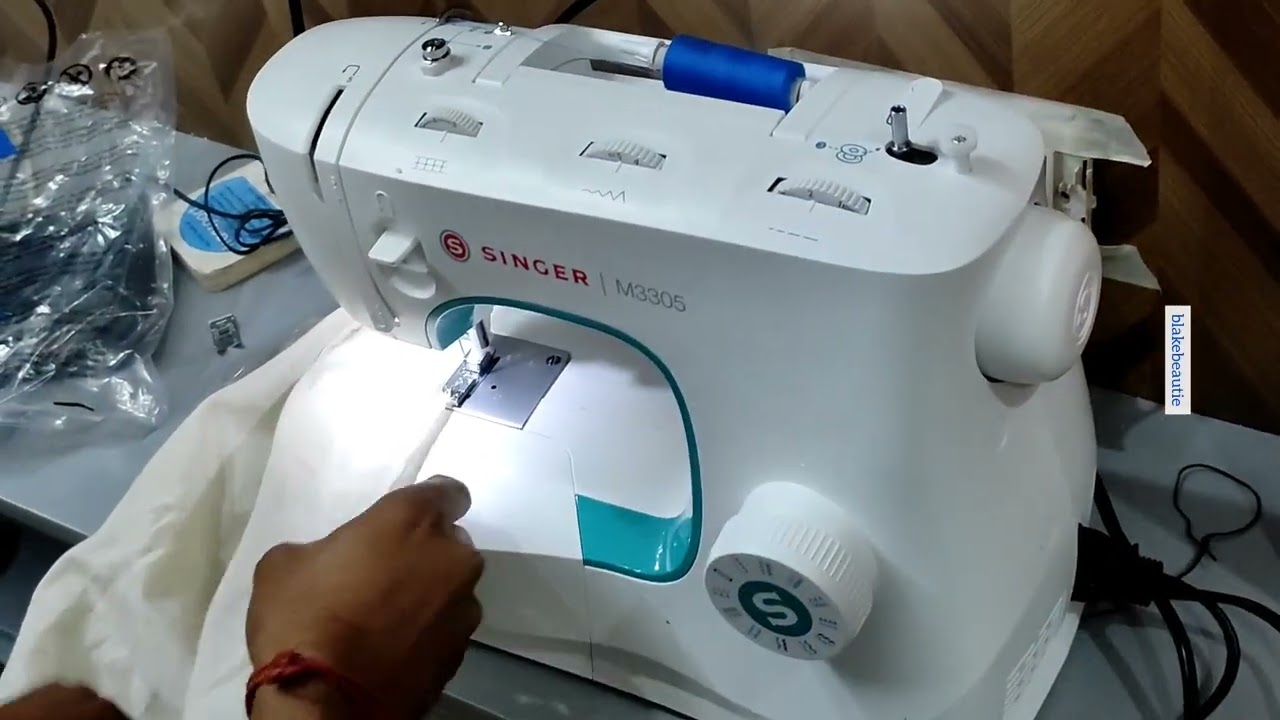 Singer M3305 sewing machine | full demo | #automaticsewingmachine | @blakebeautie