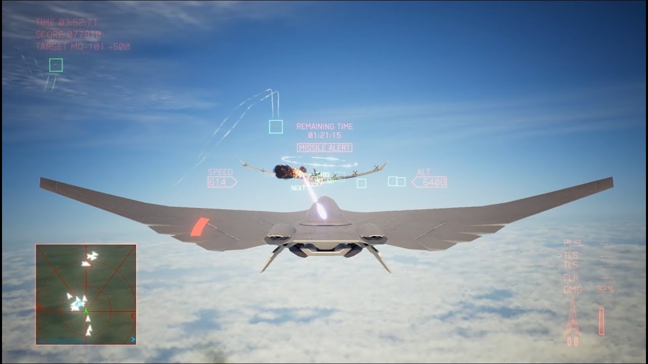 アークバード＆ストーンヘンジ VS アーセナルバード　の超兵器三つ巴【ACE COMBAT 7MOD】