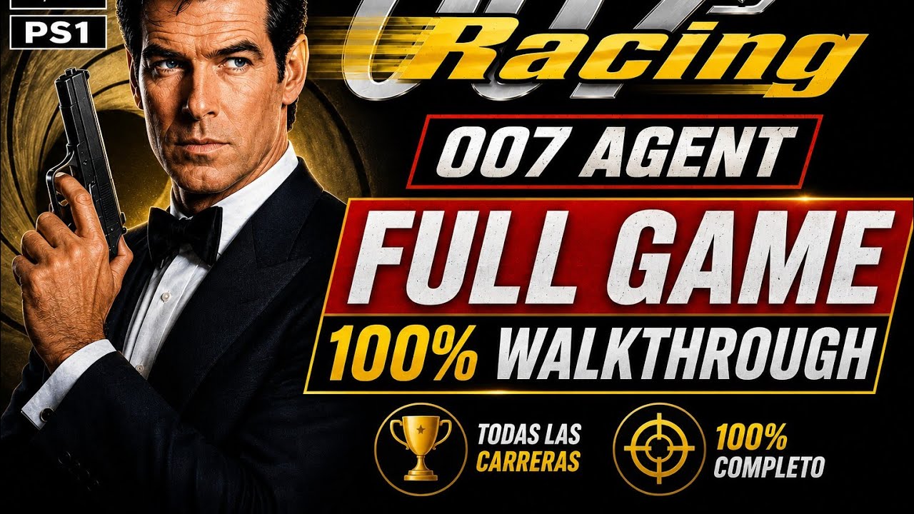 007 racing FULL GAME 100% 007 Walkthrough