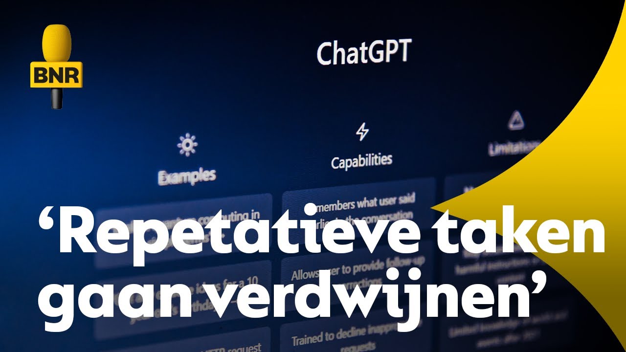 Techexpert: ‘Geen baan die niet geraakt gaat worden door kunstmatige intelligentie’