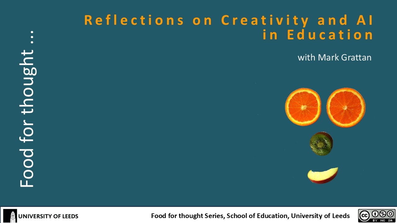 Food for Thought... Creativity and AI with Mark Grattan January 2026