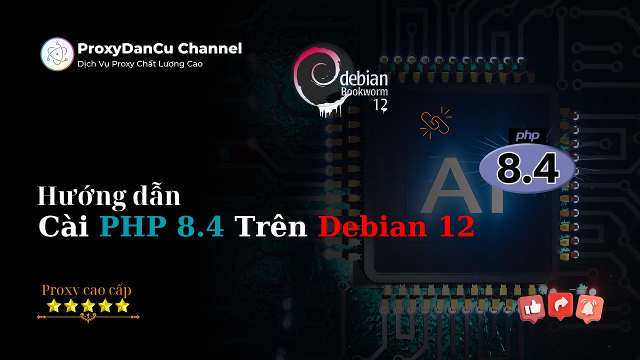 Hướng dẫn c&agrave;i đặt PHP 8.4 tr&ecirc;n Debian 12(Chi tiết từng bước)