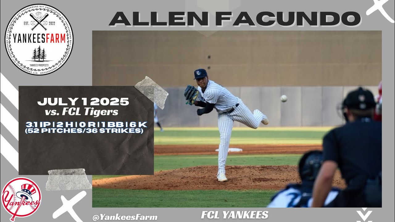 Allen Facundo Vs. FCL Tigers 7/1/25