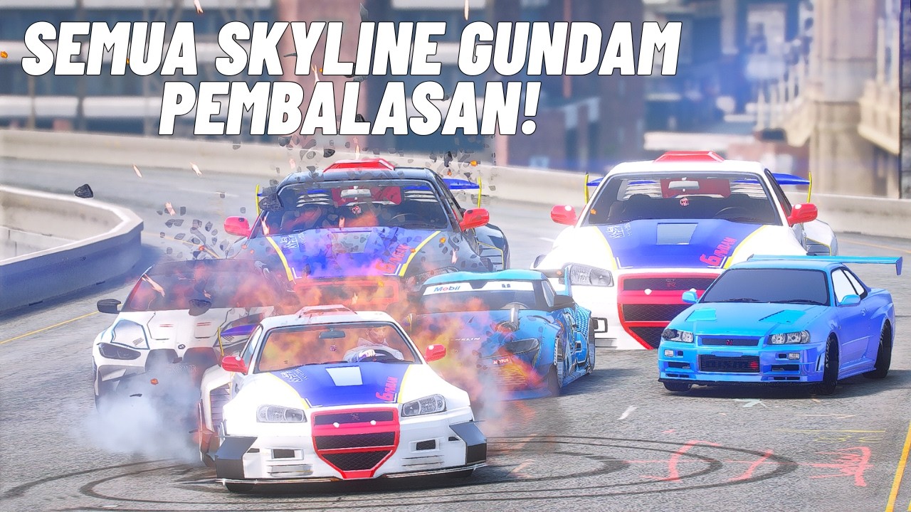 SEMUA GUNDAM SKYLINE KELUAR AMUKAN KEKUATAN BESAR TAK TERKALAHKAN