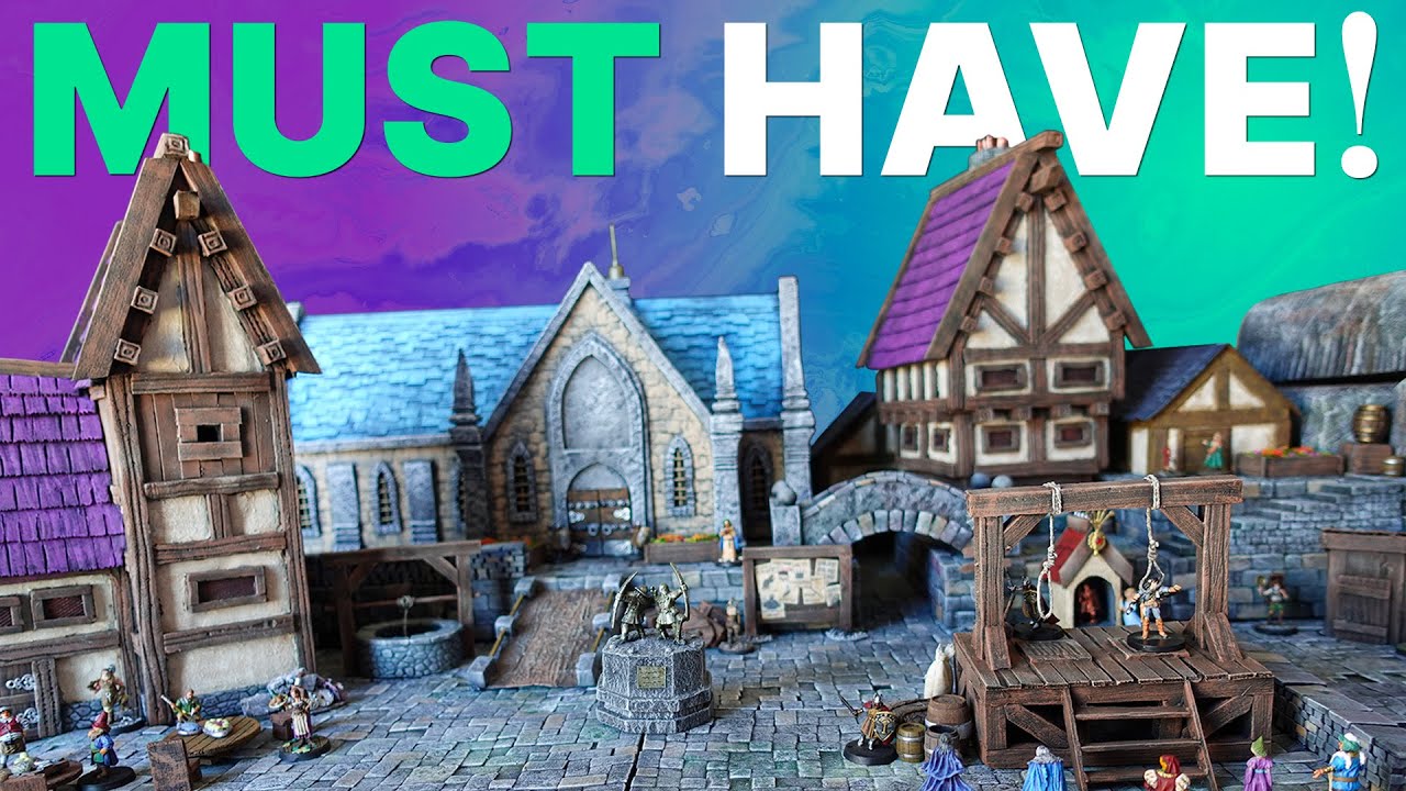 ESSENTIAL Scatter Terrain for Fantasy Cities – Easy DIY!