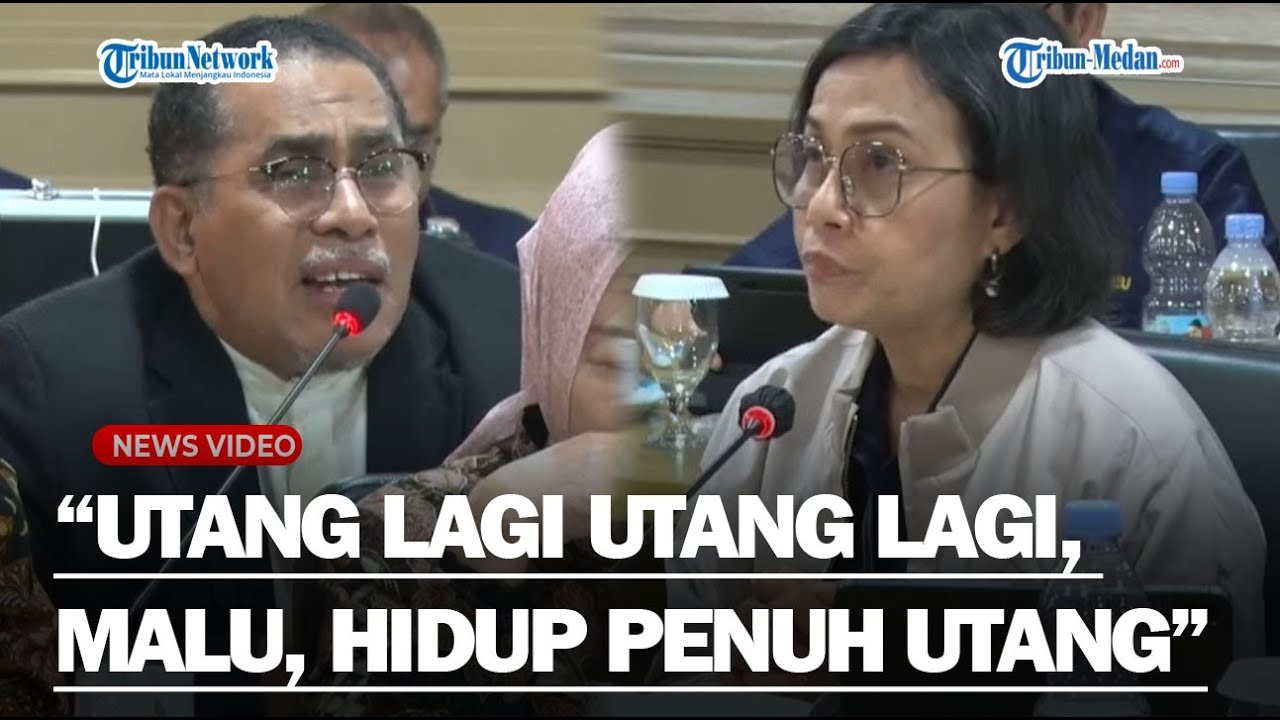 PEDAS! ANGGOTA DPD Protes ke Sri Mulyani APBN Sering Defisit : Utang Lagi Utang Lagi