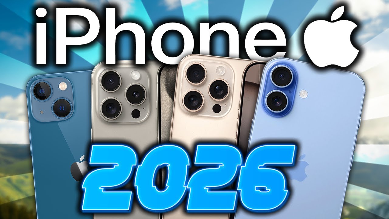 ✅ Los 5 MEJORES iPHONE PARA COMPRAR EN 2026 ¡EVITA EL 17 PRO MAX!