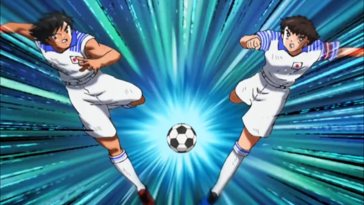 Muller detiene el tiro gemelo de tsubasa y hyuga ❤️⚽ | Captain Tsubasa 2023
