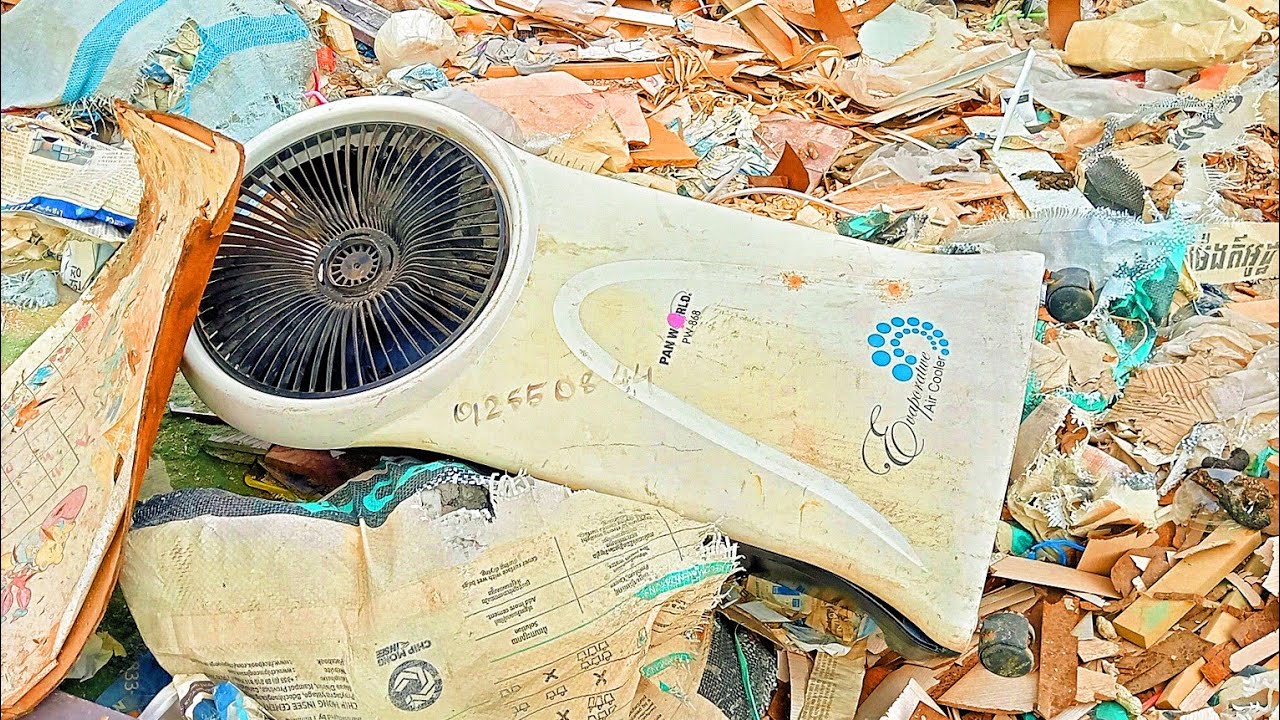Restoration Air Cooler Water Steam #restoration #diy #homemade #repair #fix#inventions#ideas#diy#fan
