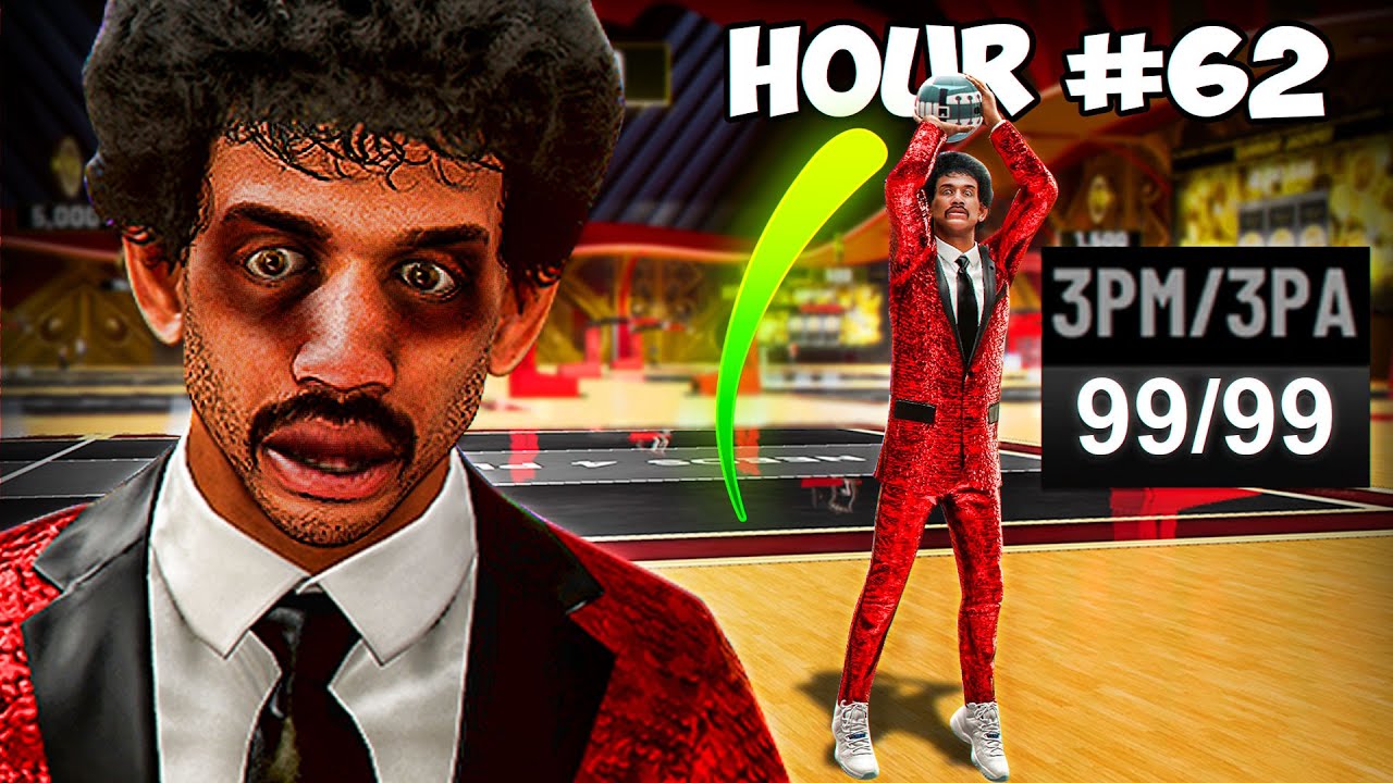 The Video Ends When I SHOOT 100 GREENS IN A ROW.. (nba 2k24)