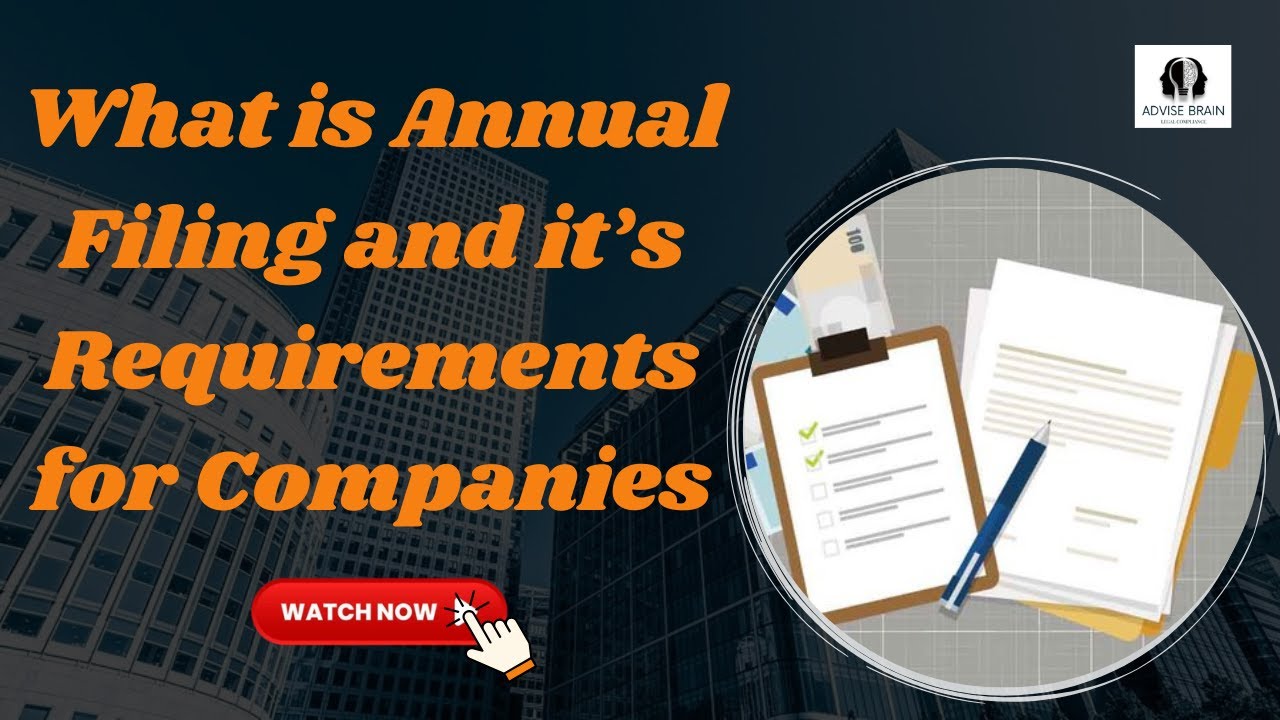 Annual Filing Requirements for Companies | Fully Expain in Hindi | #annualfilig #compliance