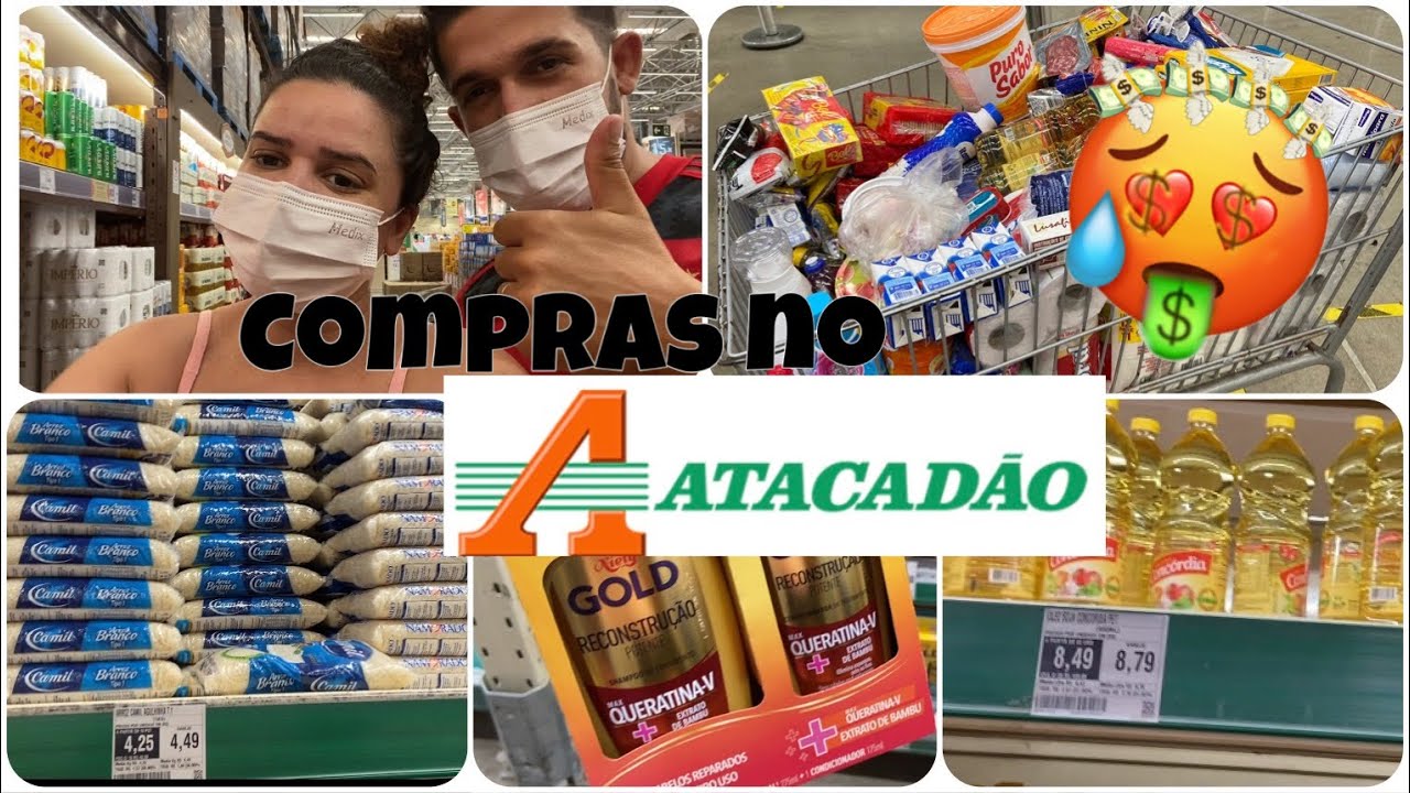 FAZENDO AS COMPRAS DO MÊS  NO ATACADÃO! QUANTO GASTAMOS?