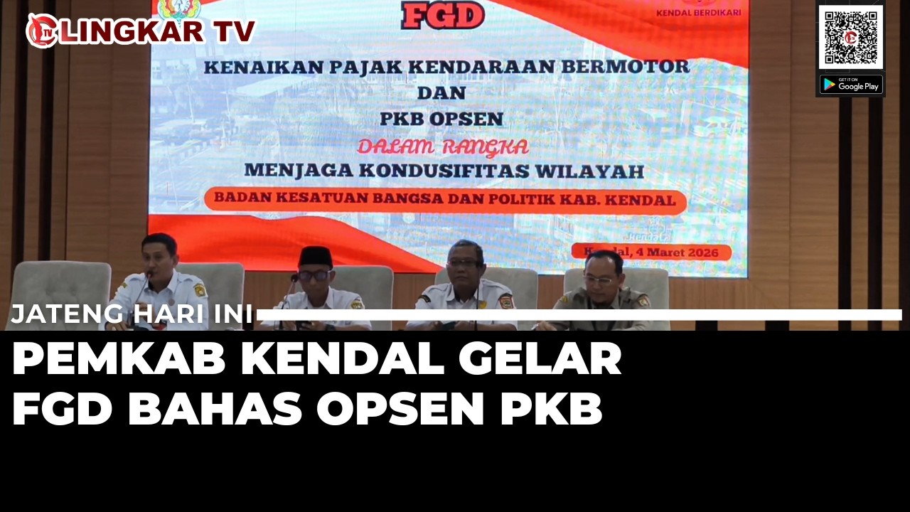 FGD DI KENDAL BAHAS KENAIKAN PAJAK KENDARAAN, BENARKAH PKB NAIK 66 PERSEN?