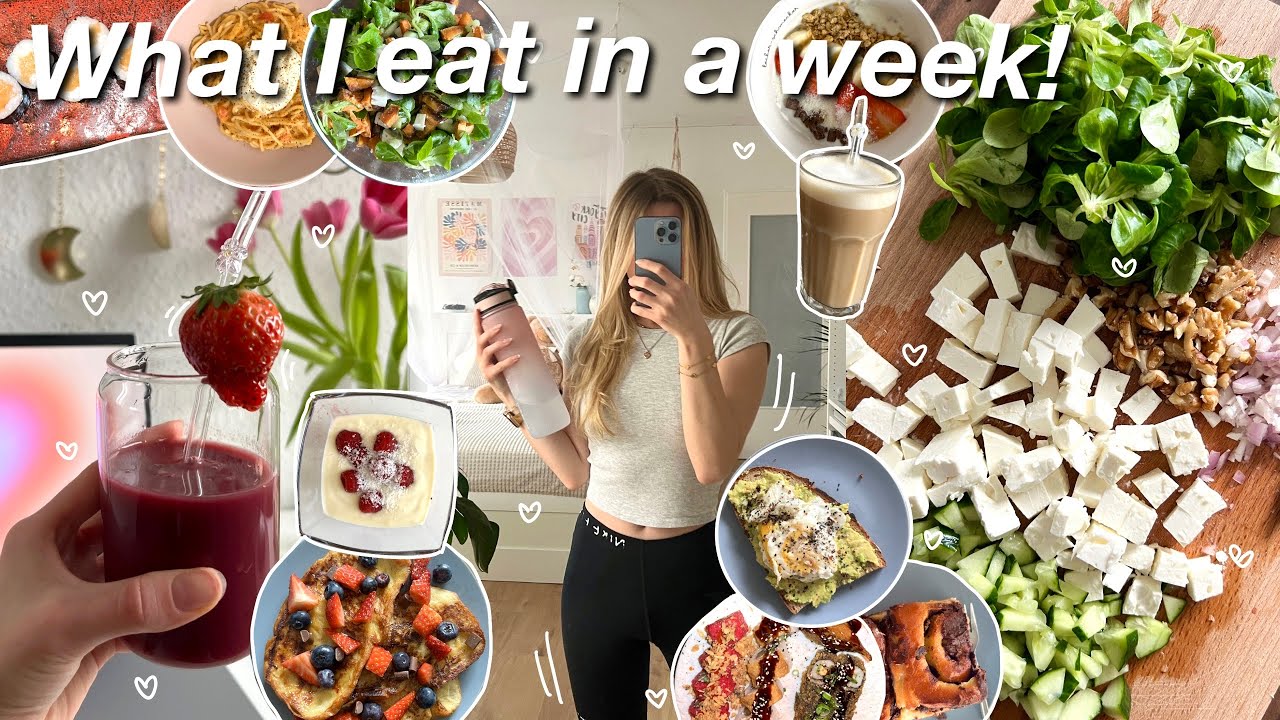 What I eat in a week als Studentin | Food diary🌱