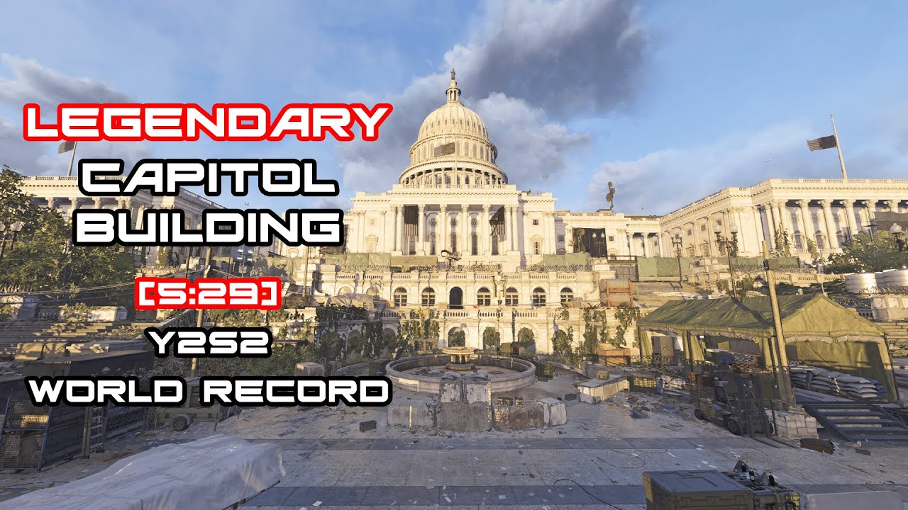 The Division 2 - Capitol Building - Legendary [5:29]
