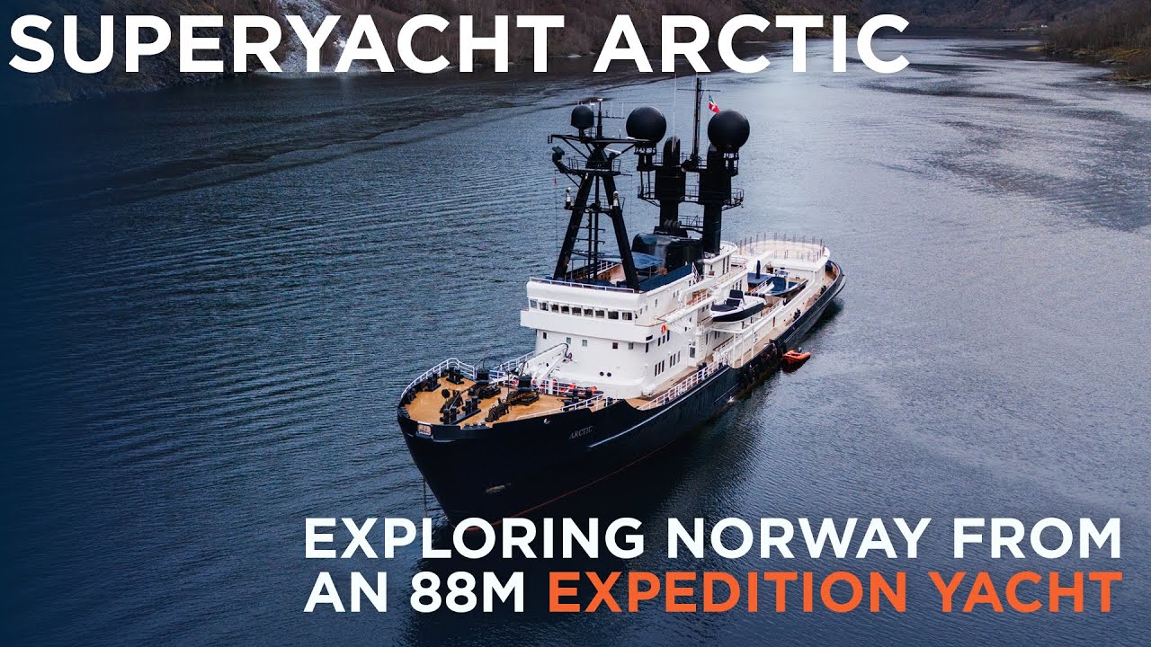 Explore NORWAY'S WINTER FJORDS Aboard the 88m EXPEDITION YACHT ARCTIC