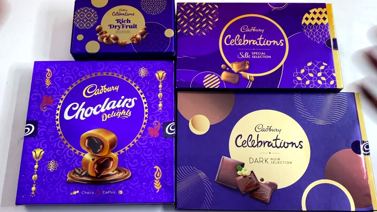 Lots of Cadbury Premium Celebration Chocolates