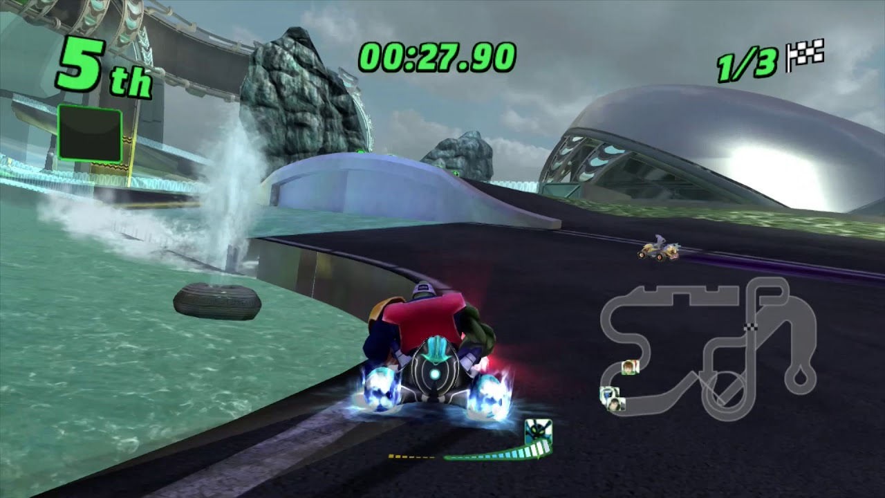 [Xbox 360] Ben 10: Galactic Racing - Short Circuit: Random #001 Hard - Vilgax