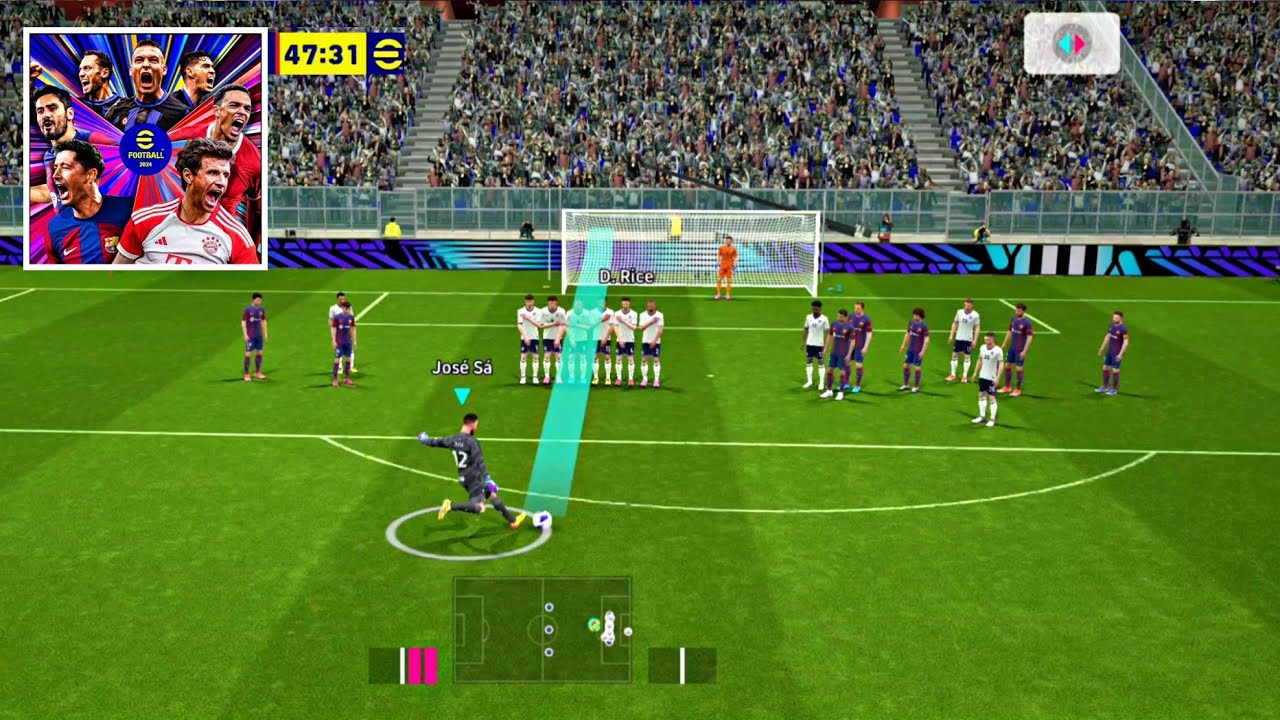 eFOOTBALL MOBILE 2024 | NEW UPDATE v3.5.1 | ULTRA GRAPHICS GAMEPLAY [60 FPS]