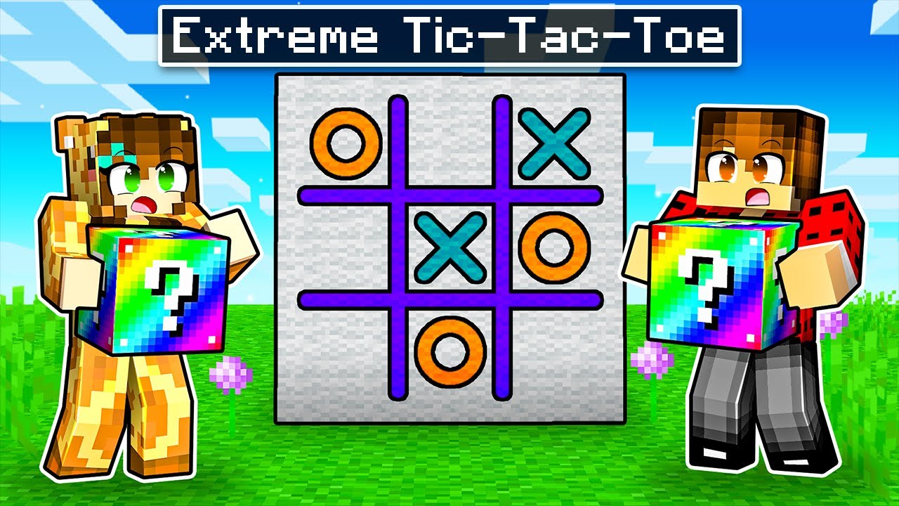 EXTREME Tic Tac Toe BUT with a TWIST in Minecraft