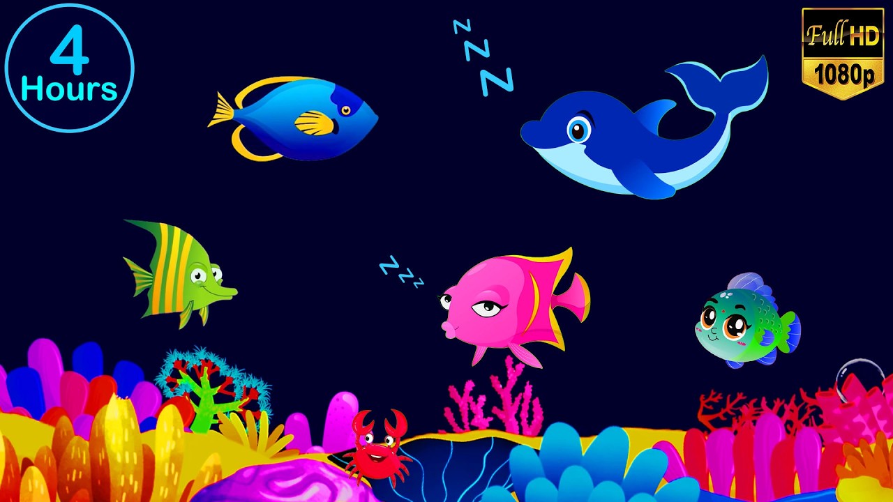 Lullaby for Babies to go to Sleep and Mermaid Animation Baby Lullabies MB Babies Relaxing Music #5