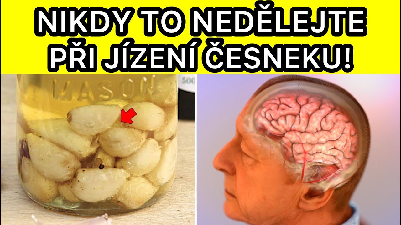 😱 10 chyb, které byste NIKDY NEMĚLI DĚLAT, když jíte ČESNEK 🚫