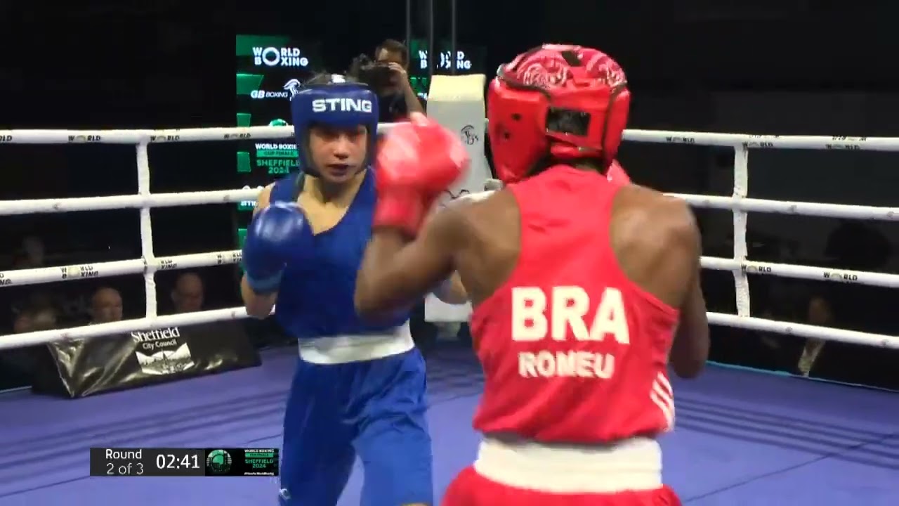 71. (W57KG) CERQUEIRA ROMEU Jucielen (BRA) WON 5.0 VS PARSONS Vivien (ENG)