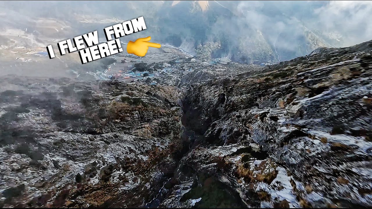 Nepal Vlog 5 (Sketchy Crevasse in the CLOUDS) MUST DIVE! - Pangboche