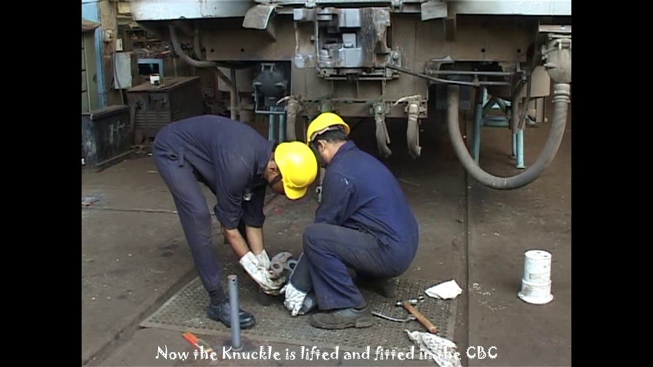 Center Buffer Coupler  of Linke Hofmann Busch Passenger Coaches Maintenance