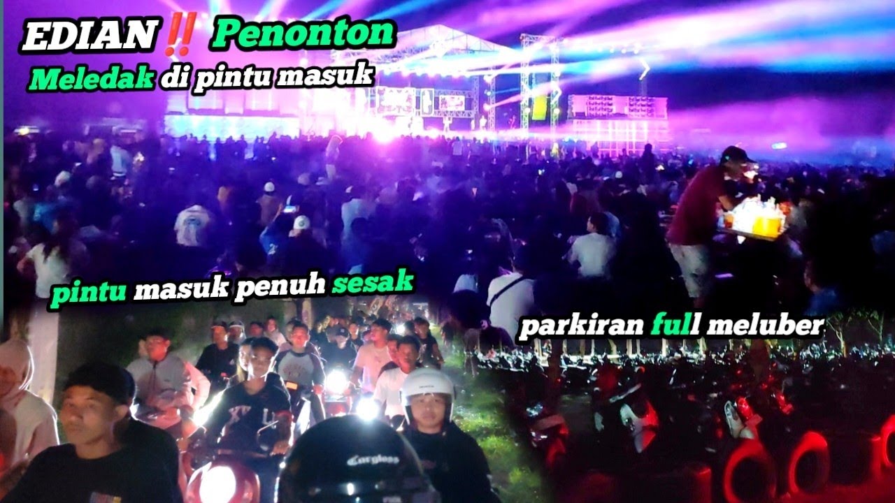 GILA‼️ Cek sound H 2 BP Audio ft Sp audio, pintu masuk lapangan dibanjiri pengunjung. 
