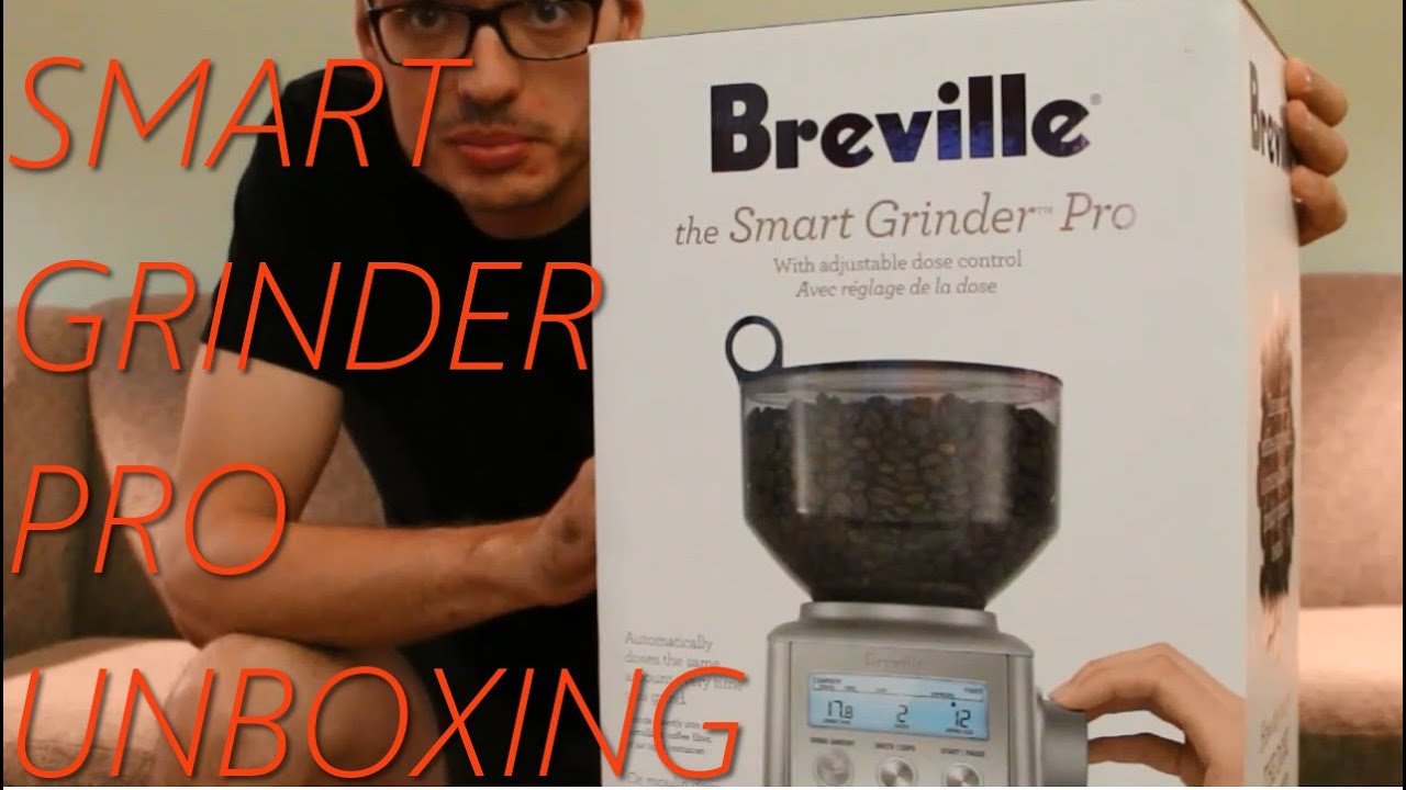 Breville Smart Grinder Pro (BCG820BSSXL) Unboxing