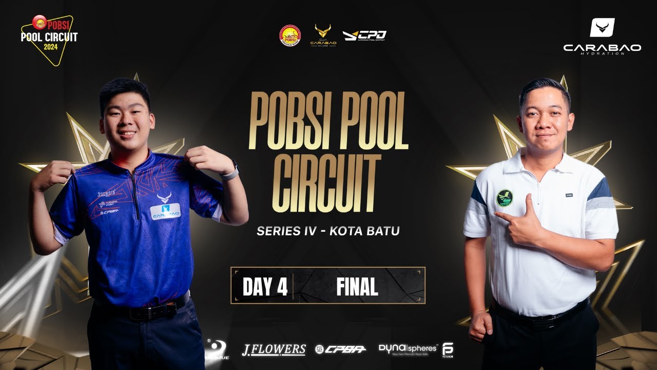 ALBERT - CARABAO VS RICO DW - LABEWA | POBSI POOL CIRCUIT SERI IV - KOTA BATU [ FINAL ]