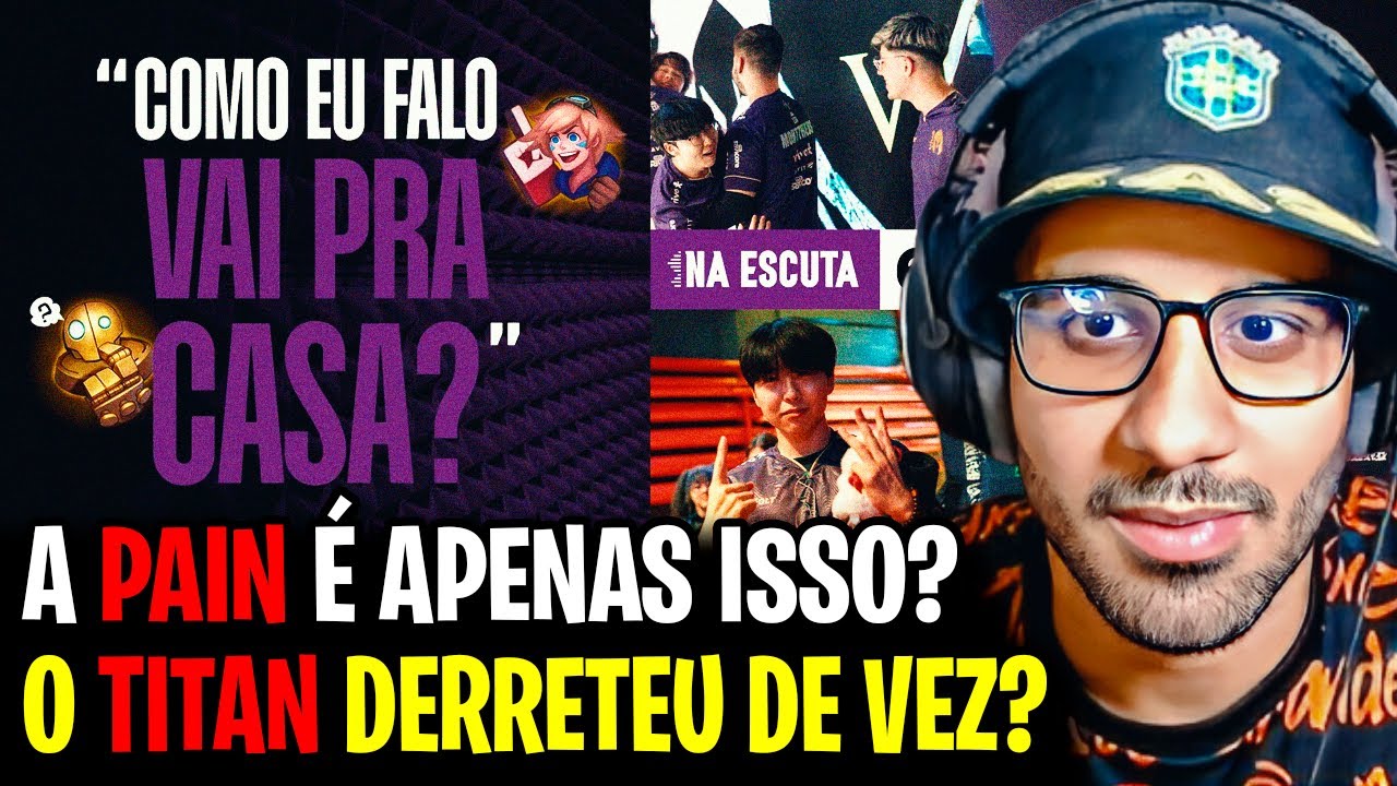 🚨 COMUNICA&Ccedil;&Atilde;O DA PAIN x VIVO KEYD E LOUD x FURIA NOS PLAYOFFS DA LTA SUL! ABSOLUT REAGE AO NA ESCUTA