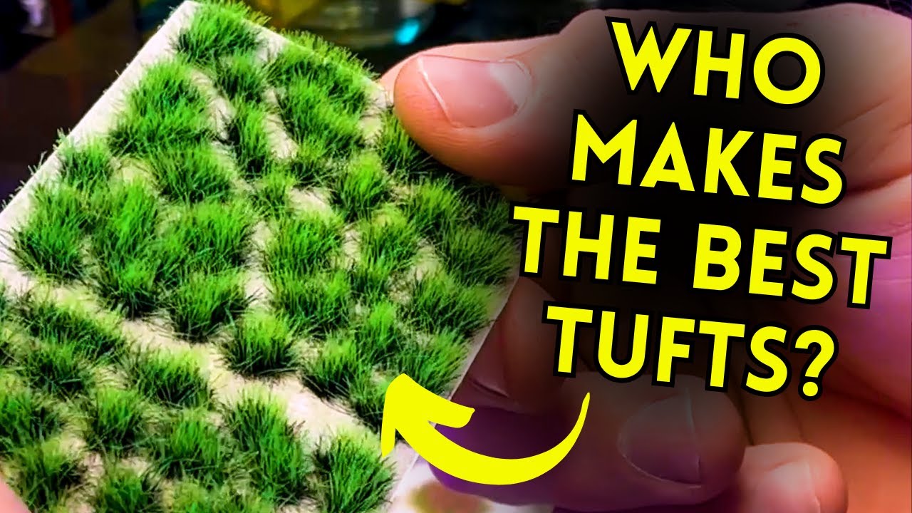 Grass Tufts for Miniatures: Who Does It Best?