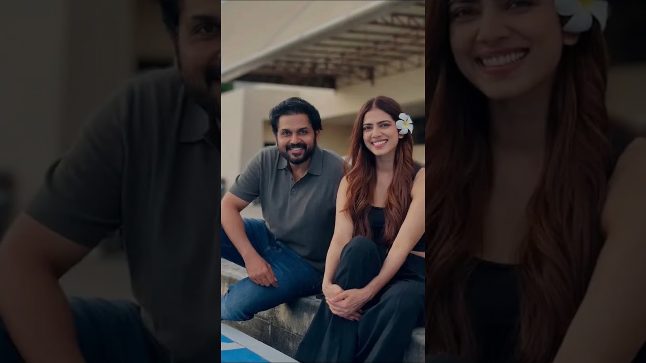 #karthi & #malavikamohanan