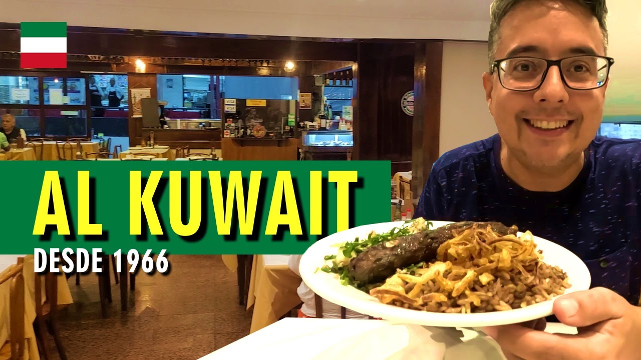 Restaurante  Tradicional desde 1966 Al Kuwait fica no coração do centro do Rio de Janeiro
