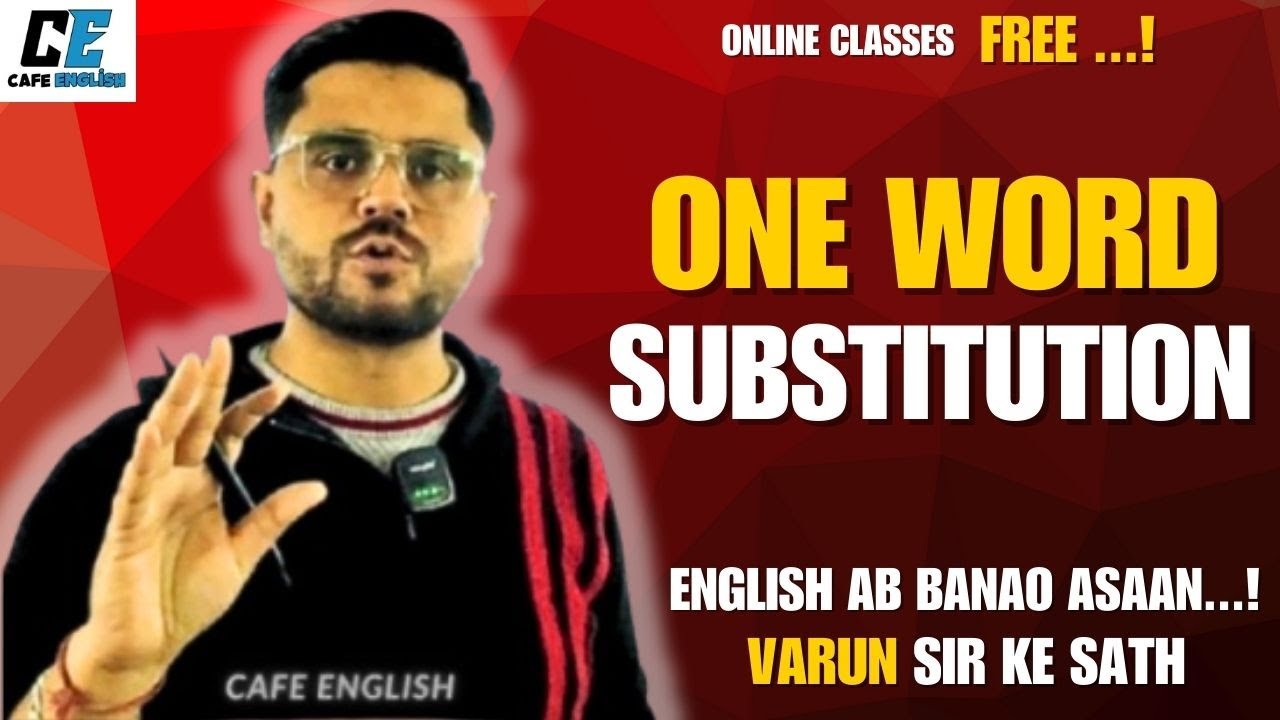 Unlocking English: One Word Substitutions You Need to Know!