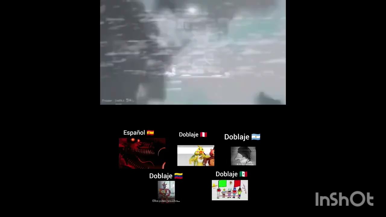 +Inglés español y doblaje latino fnaf 