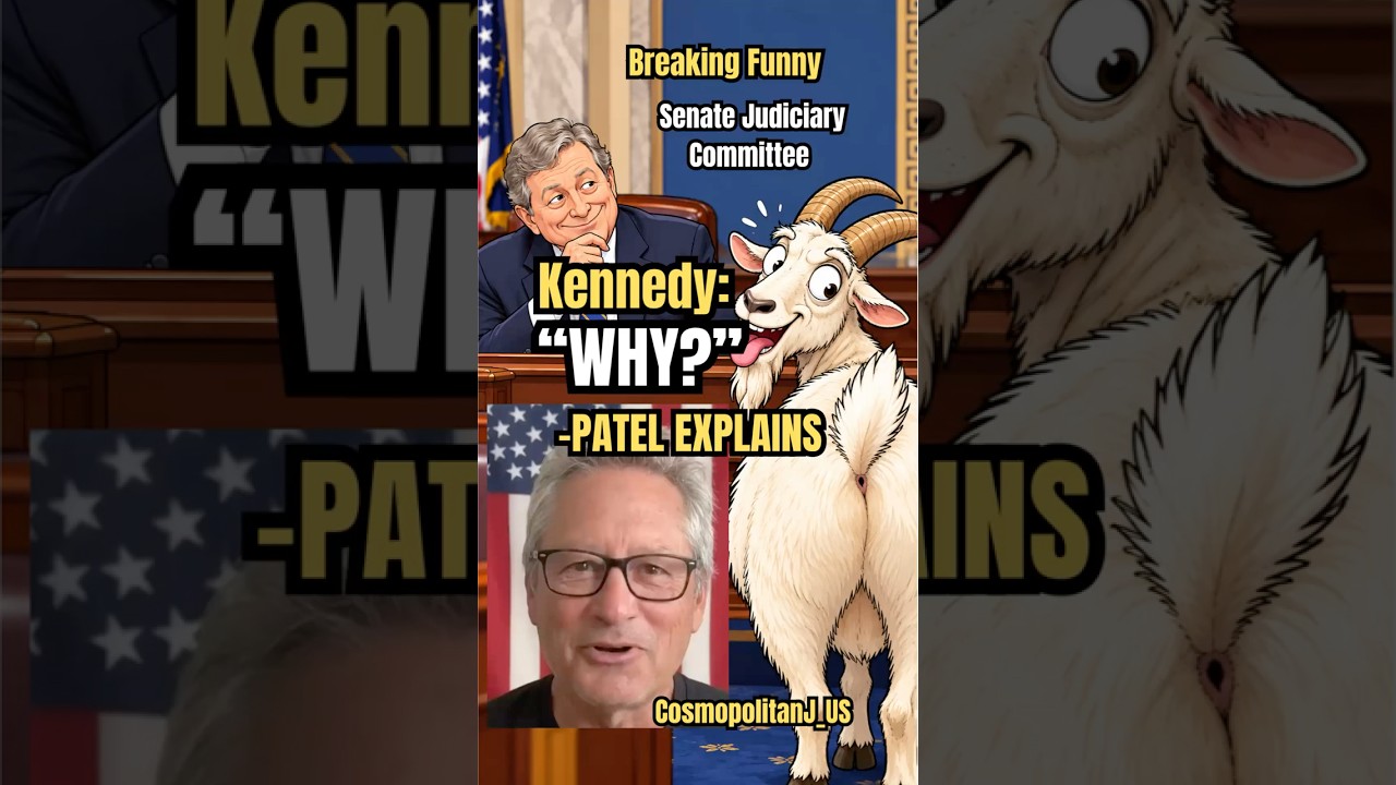 Kennedy & FBI Director Patel: The Strangest Hearing Exchange? #shorts