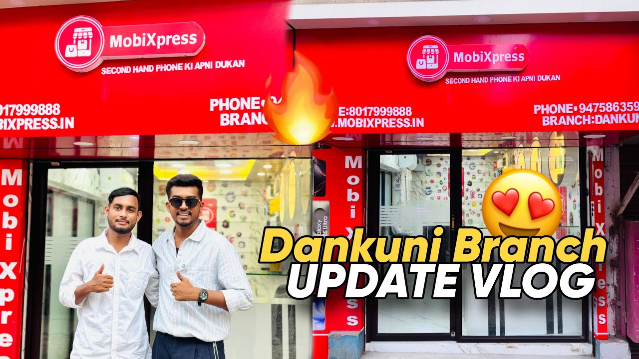 DANKUNI MOBIXPRESS BRANCH VLOG | SECOND HAND PHONE | USED PHONE MOBILE OFFER | MOBIXPRESS