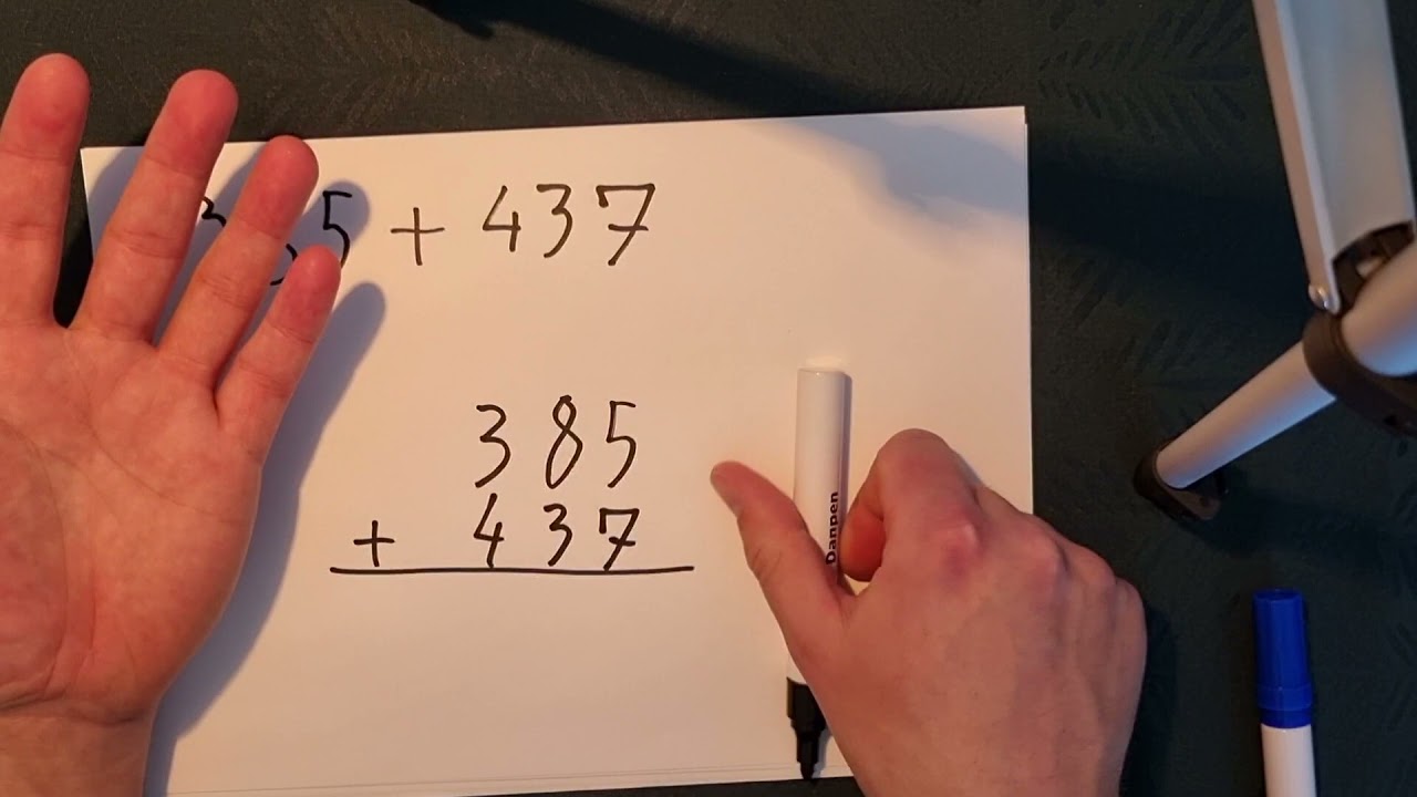 Plus - Addition: Let måde at regne plus på