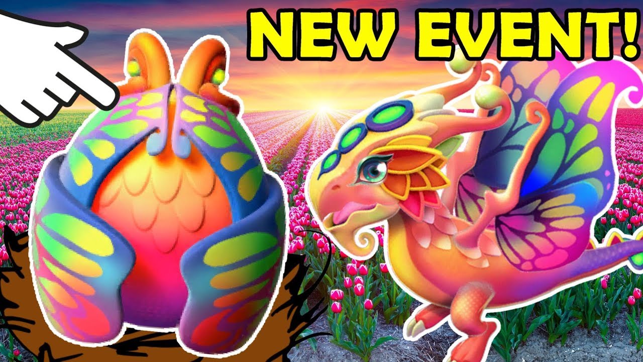 Hatching the BUTTERFLY DRAGON + New DD Event! Patriot + Raptor Rewards! - DML #887